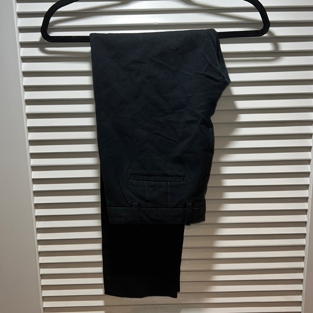 Gap bi-stretch slim crop pant in black